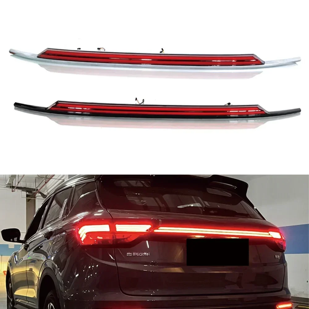 

Led for Geely Coolray proton X50 2019-2021 rear bumper tail light lamp taillights taillamps brake warning light