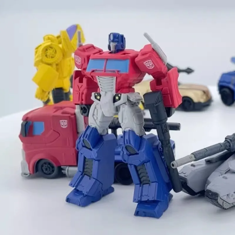 لعبة مجسمة جديدة من Surprise DollZURU Surprise Ball Transformers Bumblebee Optimus Prime Sonic Megatron #4