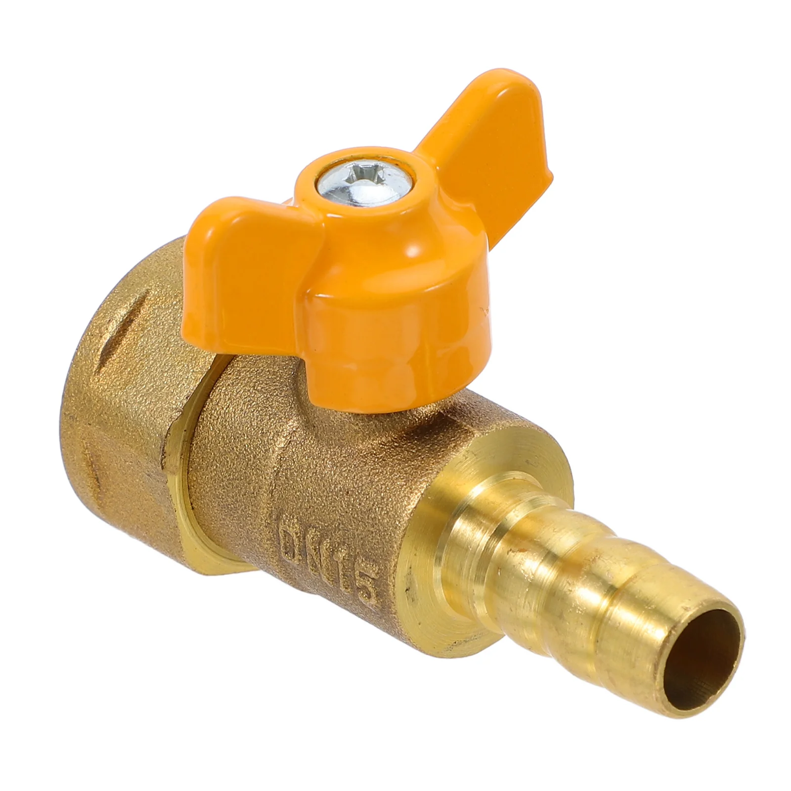 

Brass Gas Ball Valve Heavy Duty Thickened Copper Shut-Off Valve Female Thread Butterfly Handle Natural Gas Fire Pit Stove