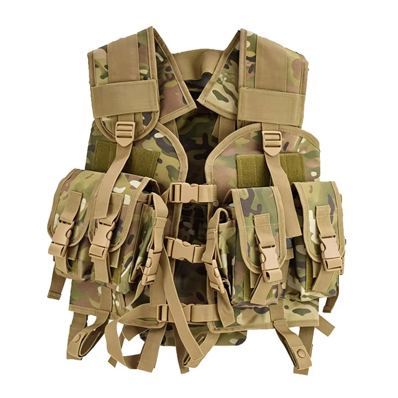 Men\'s Outdoor Sports Tactical Vest Hunting Clothes Shooting Accessories Airsoft Vests With Water Bag