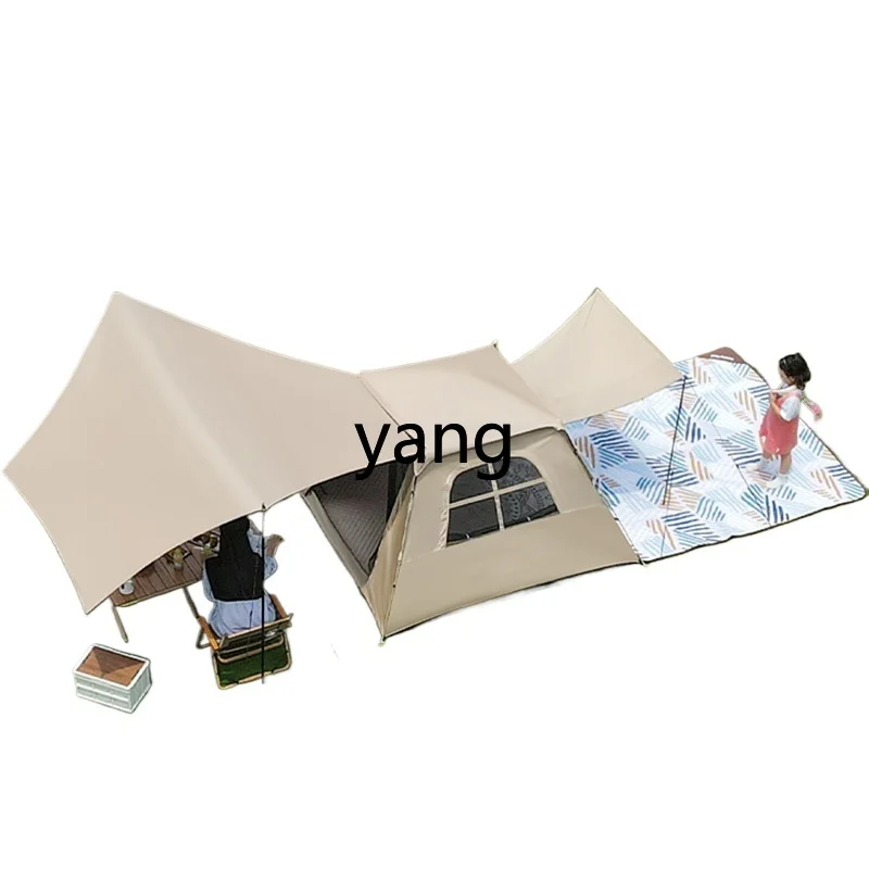 XYY tent outdoor folding portable rainproof thickened camping automatic canopy tent