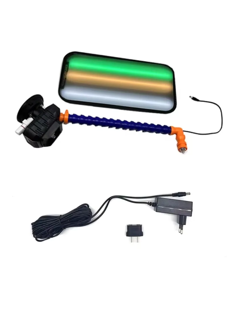 Sin batería recargable de 18v, lámpara de abolladuras inalámbrica con 8 lámparas Led, herramientas de reparación de automóviles ajustables, lámpara de abolladuras PDR king