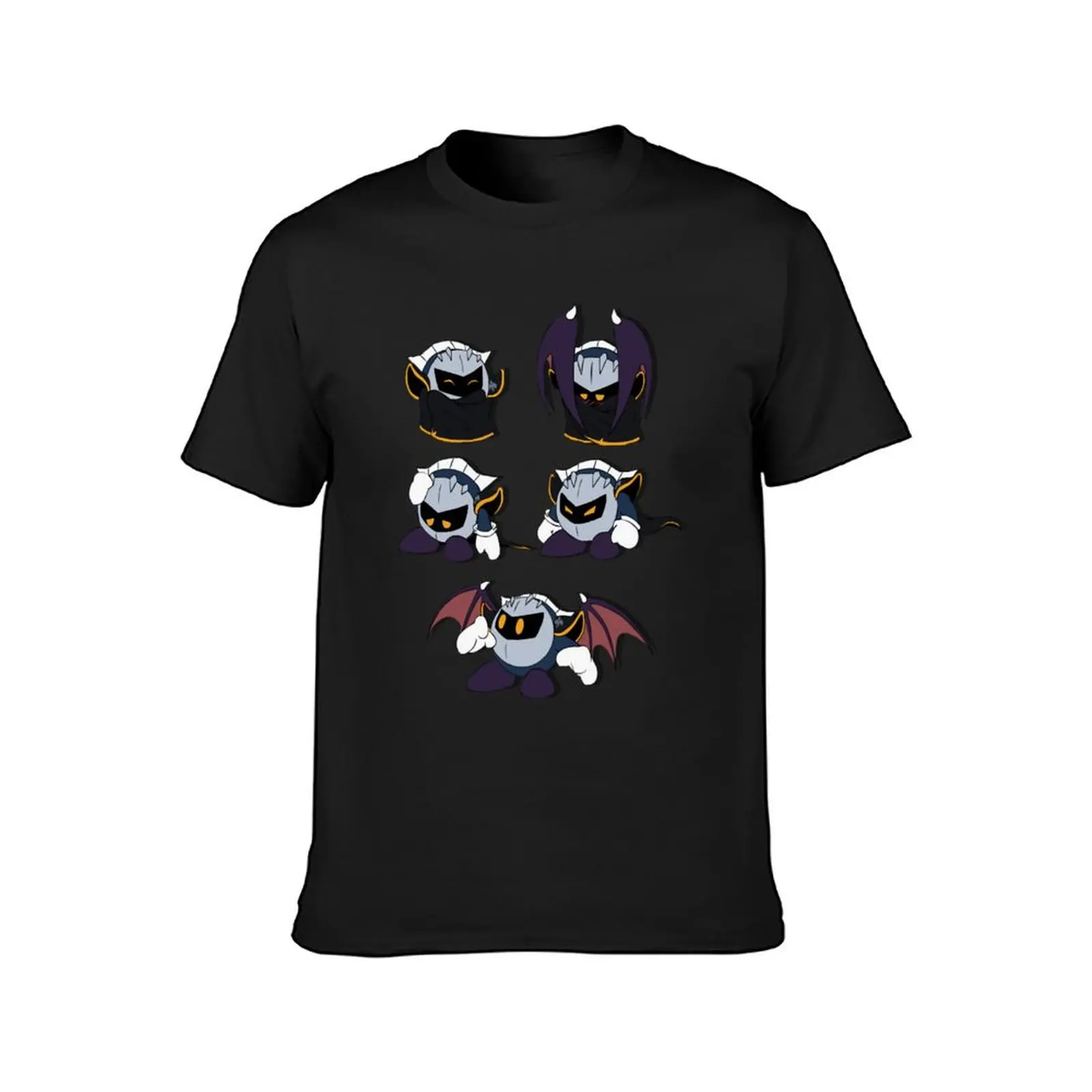 Meta Knight Expressions T-shirt customs design your own boys whites Aesthetic clothing black t-shirts for men