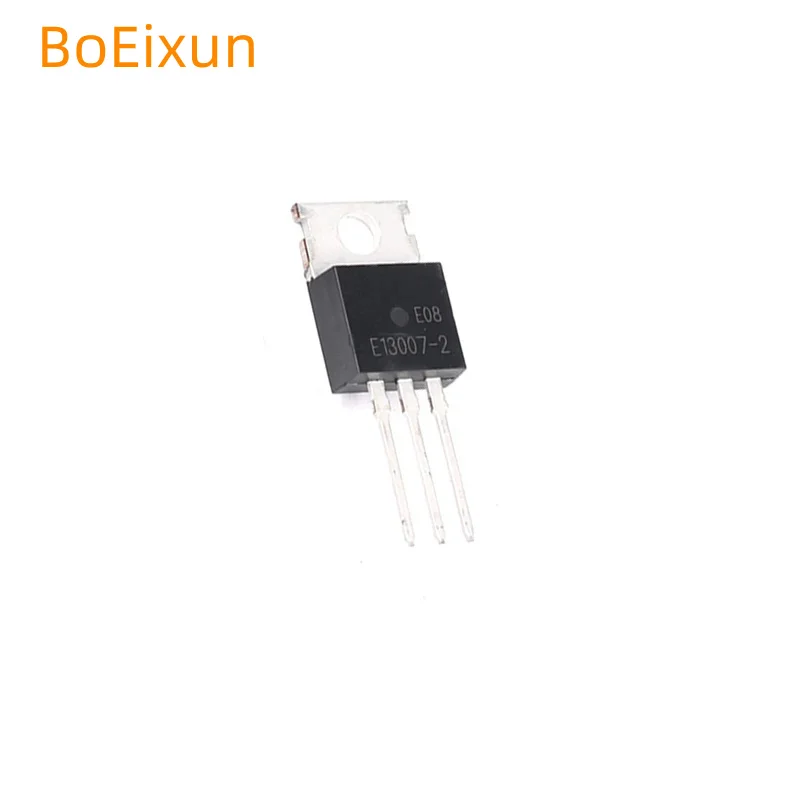 10pcs/Lot MJE13007 E13007-2 13007 E13007 TO-220 700V8A High Voltage Fast-Switching NPN Transistor New Good Quality