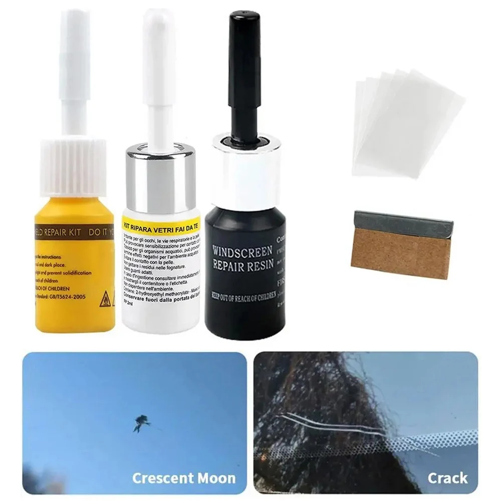 Conveniently Restore Your Windscreen with This Effective DIY Crack Repair Toolkit Designed for Car Owners Today