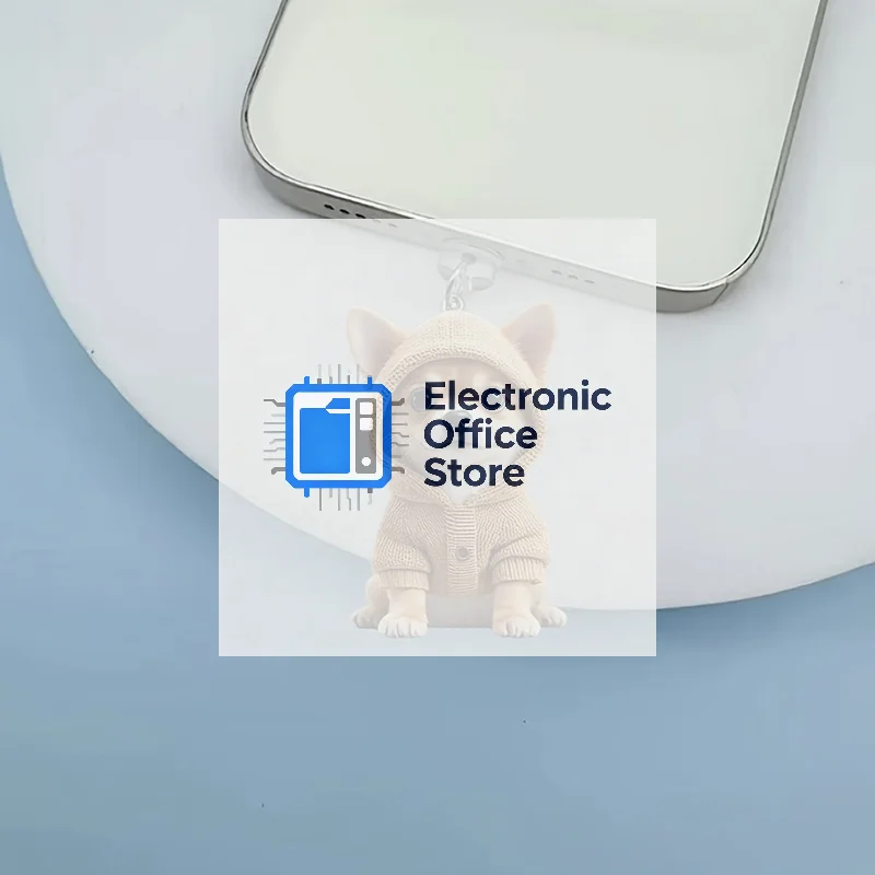 الهاتف المحمول الغبار التوصيل قلادة لطيف القط الكلب الديكور قلادة معلقة لمنفذ شحن نوع C المكونات المضادة للغبار