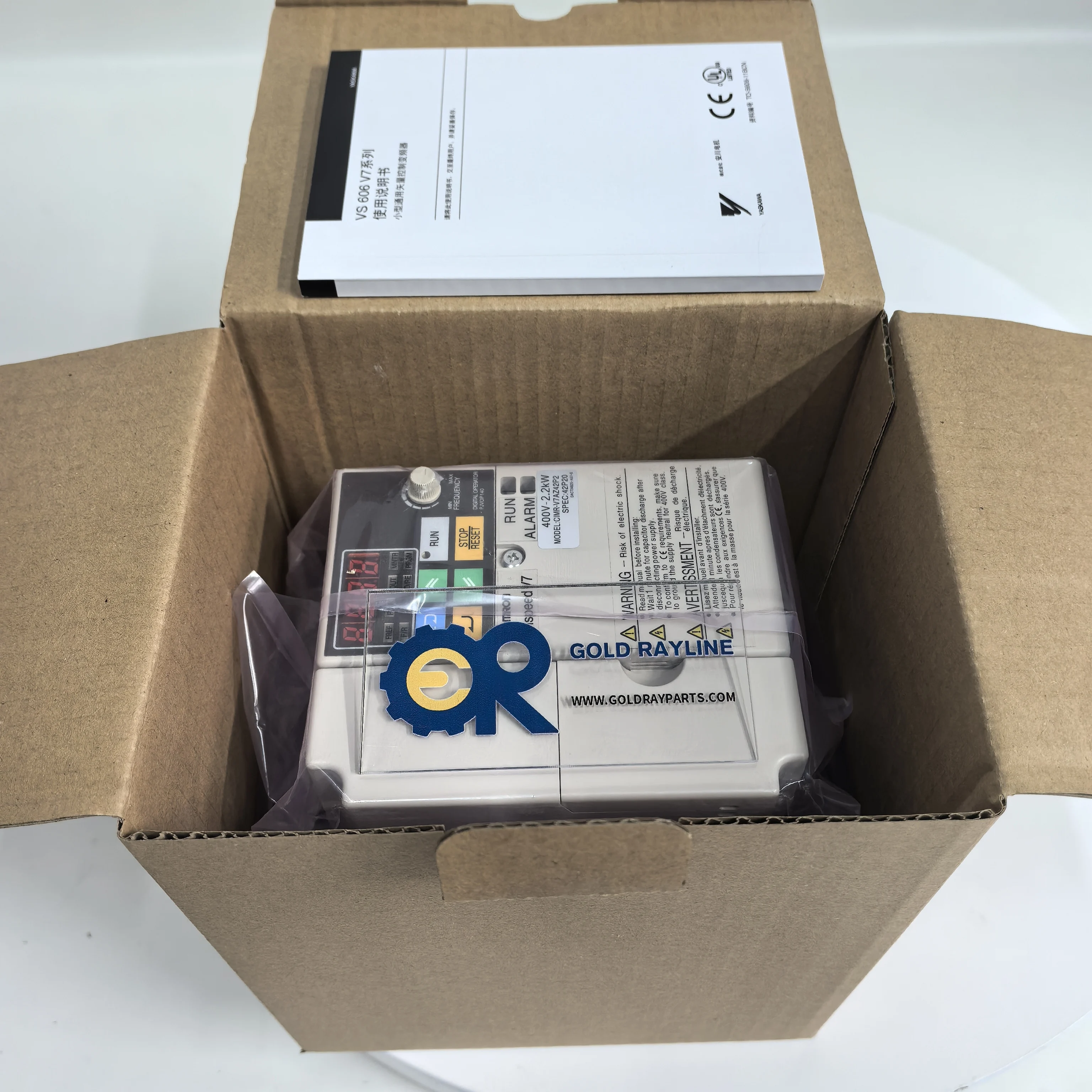 

Совершенно новый инвертор Yaskawa CIMR-V7AZ42P2 на складе, быстрая доставка