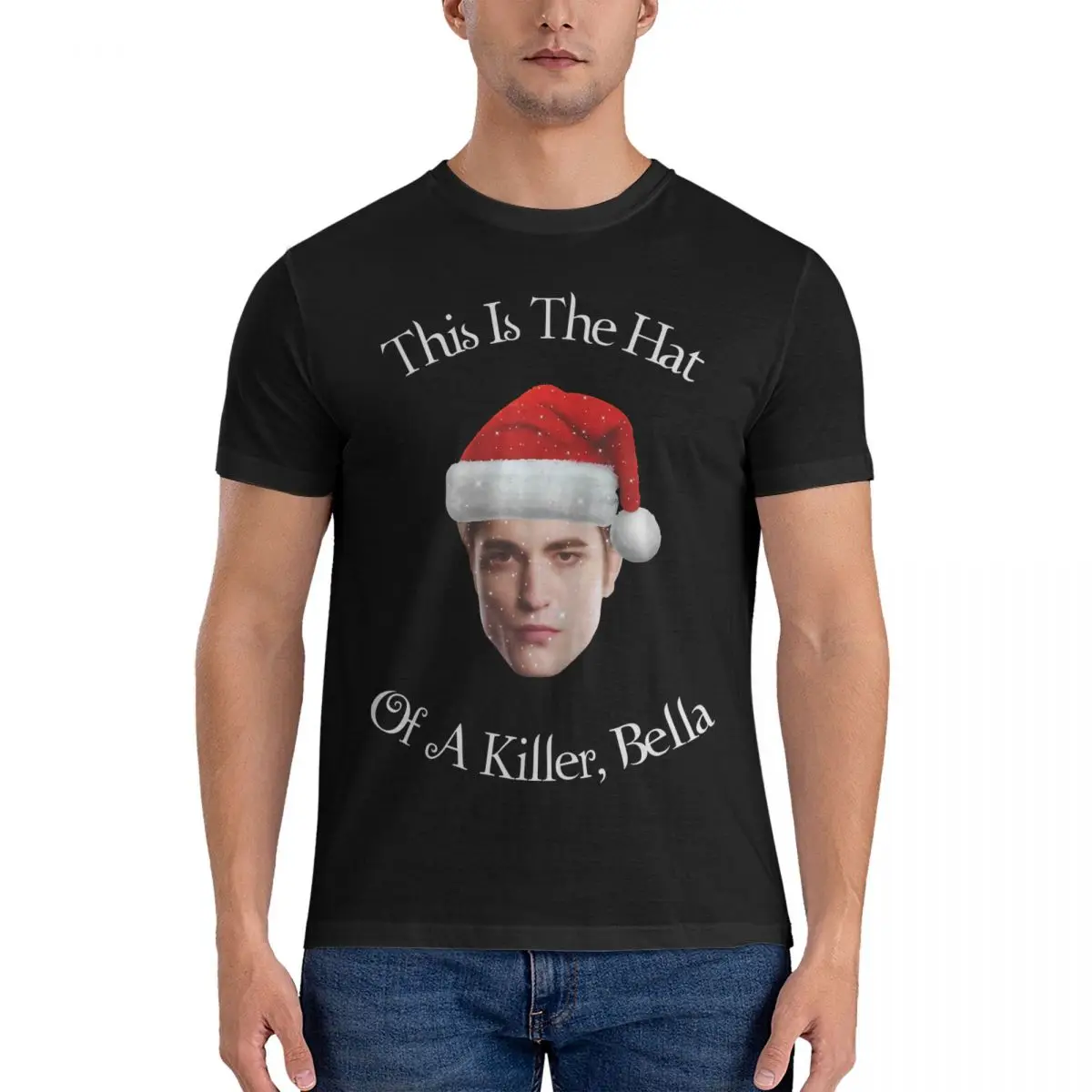 This Is The Hat Of A Killer T Shirts Men Pure Cotton Amazing T-Shirt Round Collar The Skin Of A Killer Tees Short Sleeve Clothes