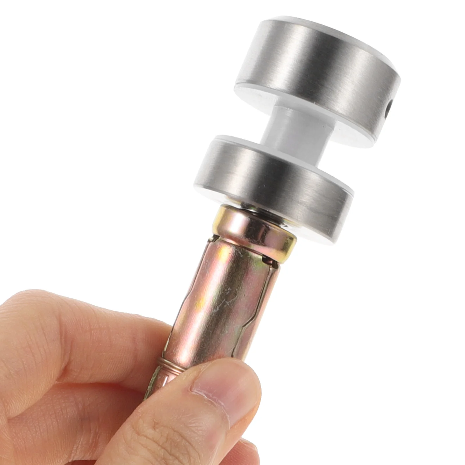 

Stainless Steel Glass Standoffs Handrail Bracket Easy Install for Staircase Balcony Railing Glass Stair Railing