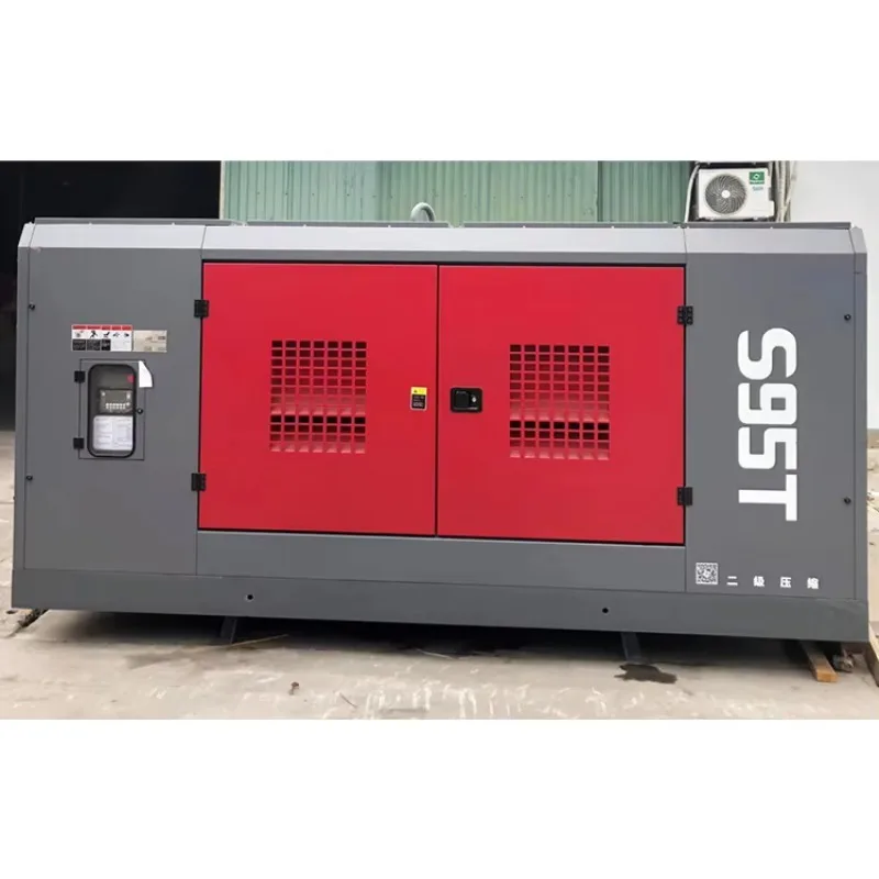 S95T 24 Bar Diesel Screw Air Compressor For Drilling Rig 25 Bar High Pressure Air Compressor Compressor Air S60