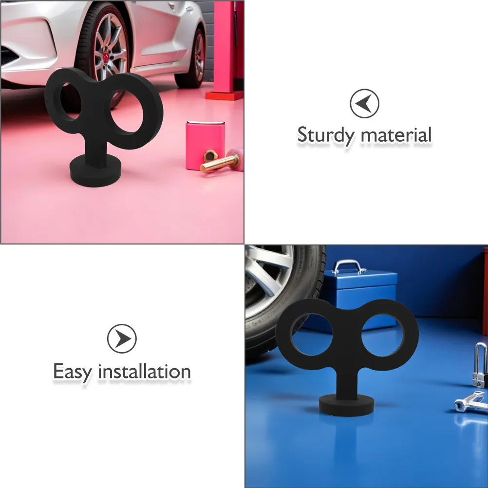 2Pcs Car Wind Up Key Creative Decoration Sturdy Eva Car Roof Accessory Weather Resistant Exterior Ornament for Vehicle