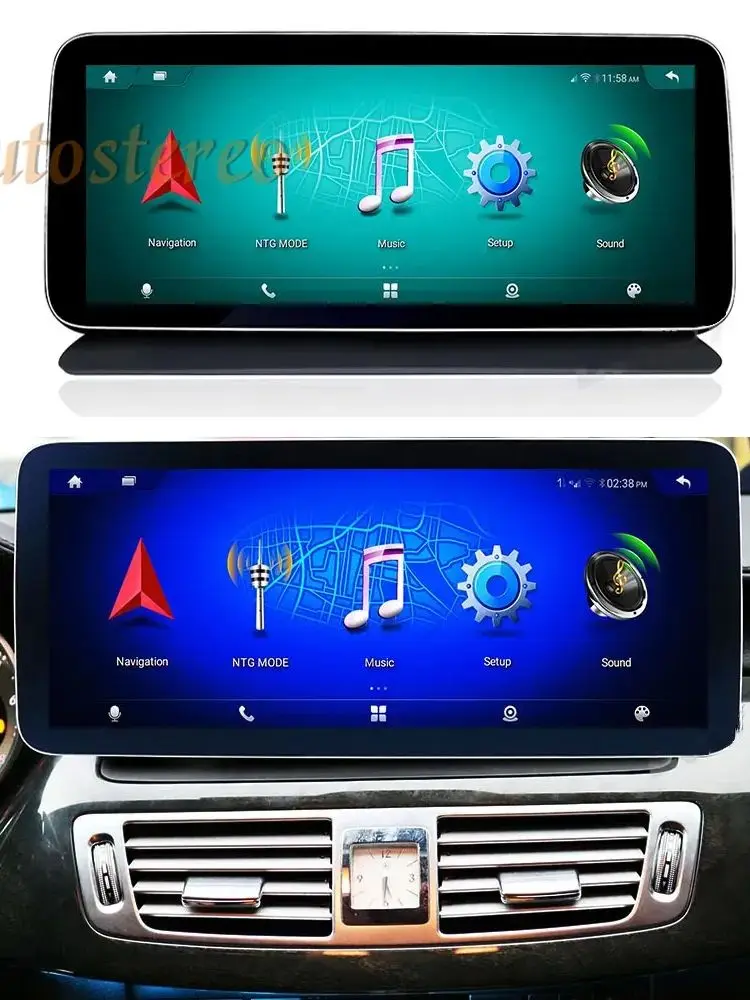 10,25 Carplay Android 13 Auto Media Für Mercedes Benz CLS W218 20110-2015 Auto GPS Navigation Multimedia Player satnav Auto Stereo