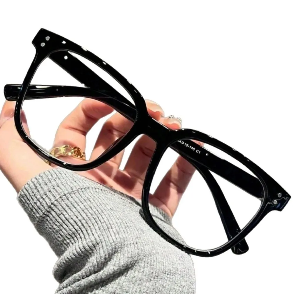 Transparent Frame Anti Blue Light Eyewear Anti Blue Light Blackout Lenses Computer Glasses Frame Optical Eyeglasses Lenses