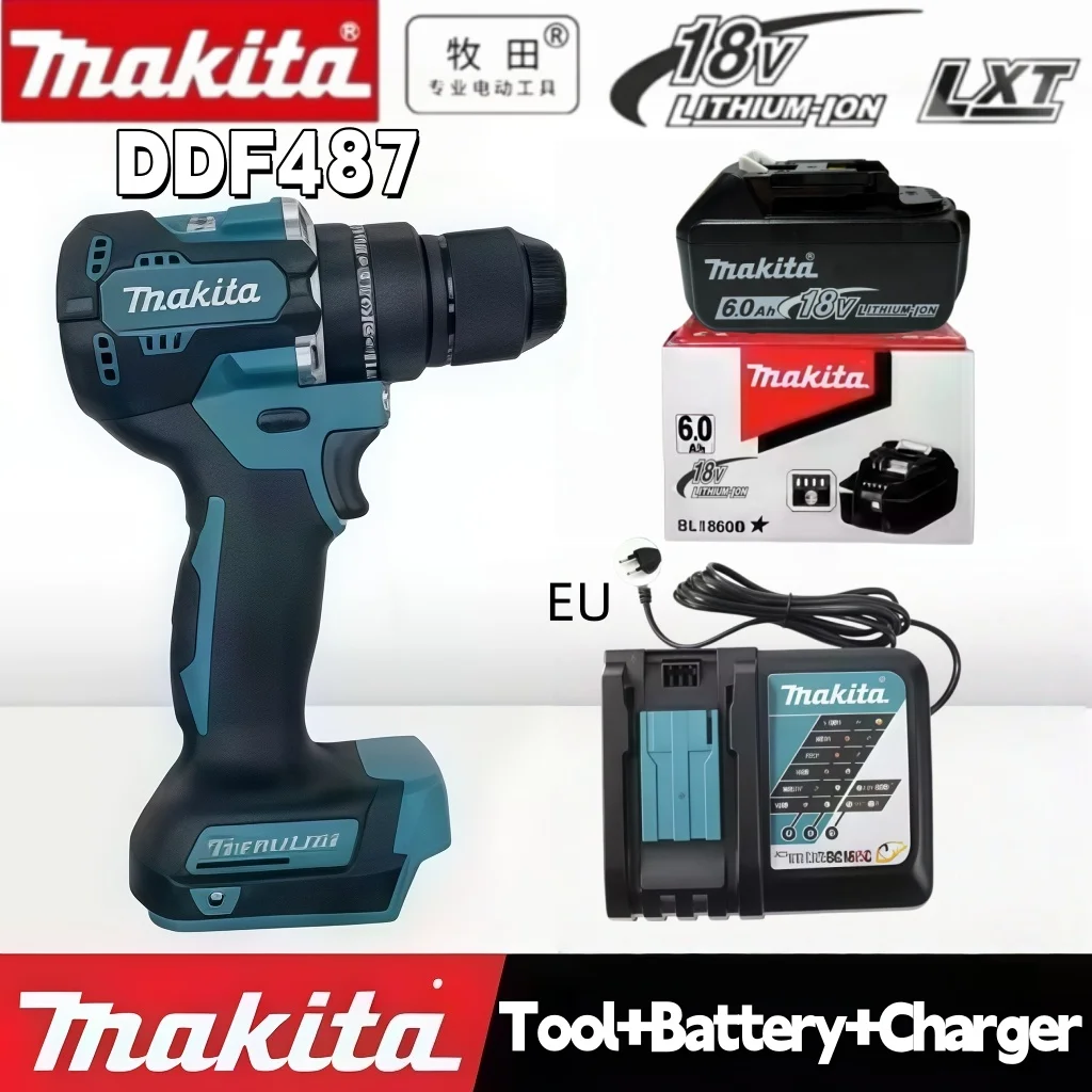 High Capacity Makita 18V 6Ah Li-ion Battery Long Service Life Perfect Match for BL1815B BL1830 BL1840 Cordless Equipment