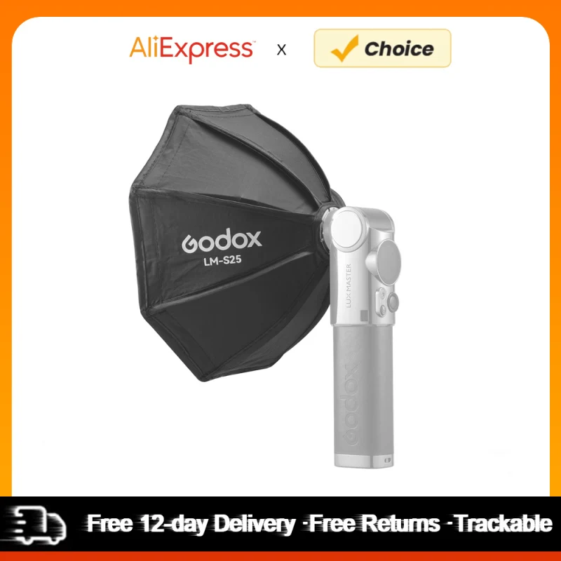 ما هو أفضل مُخفّف ضوء صغير (Mini Softbox) للكاميرا المحمولة؟ تجربتي الحقيقية مع Godox LM-S25