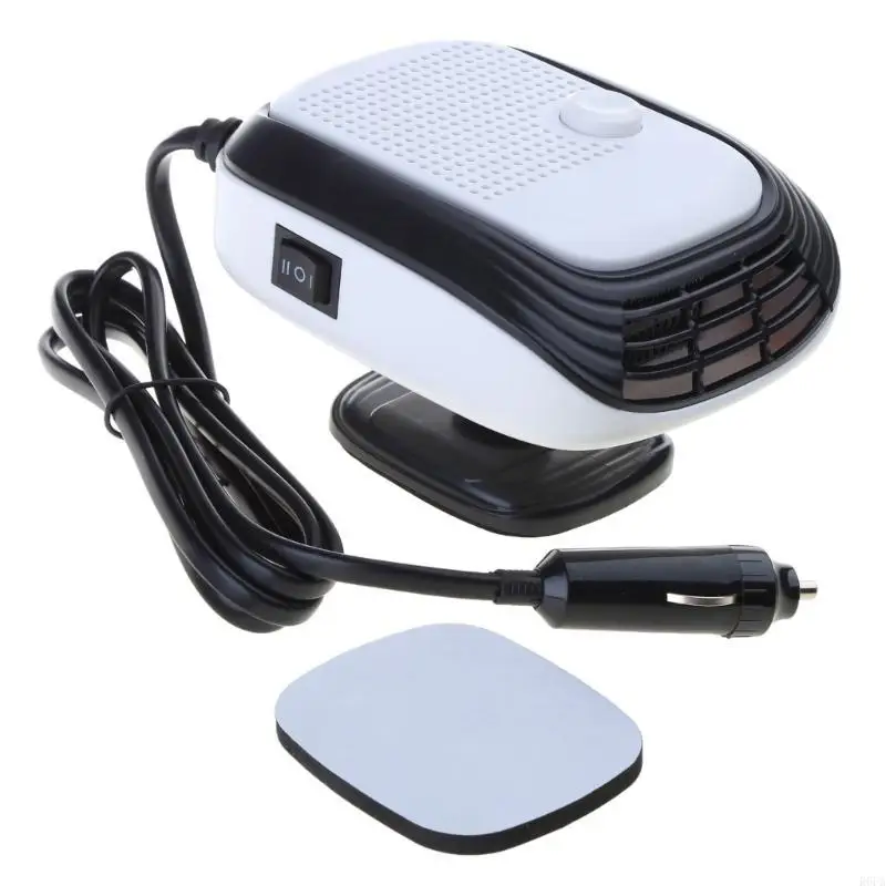 Auto Heater Cup Warm Air Blower Electric Fan Defogging Demister Defroster