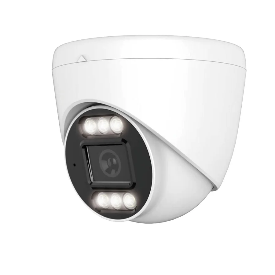 Kamera IP PoE 4K 8MP, kamera monitoringu 4MP 5MP z dwukierunkowym audio, podwójną lampą i noktowizorem, Onvif, H.265 — 2