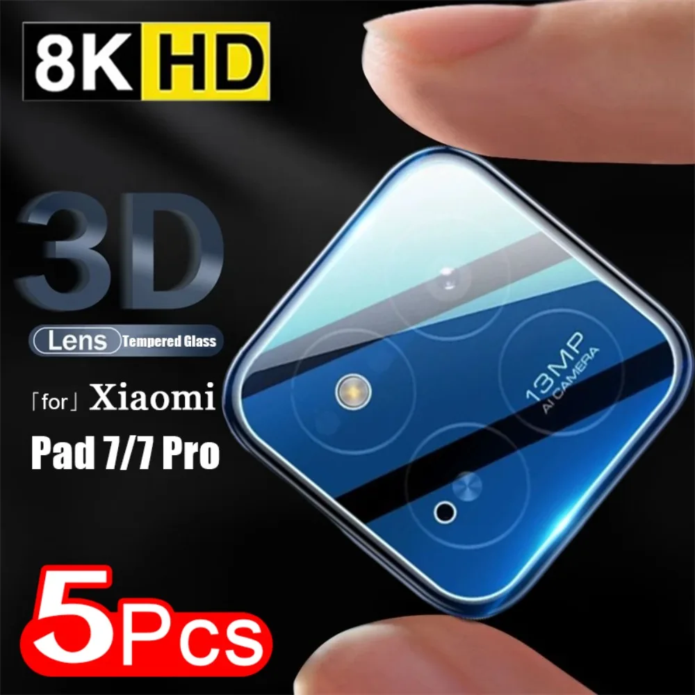 1-5 Stück 9H gehärtetes Glas für Xiaomi Pad 7/7Pro Kameraobjektivschutz Anti-Kratz HD klare Schutzfolien für Mi Pad 7 7Pro