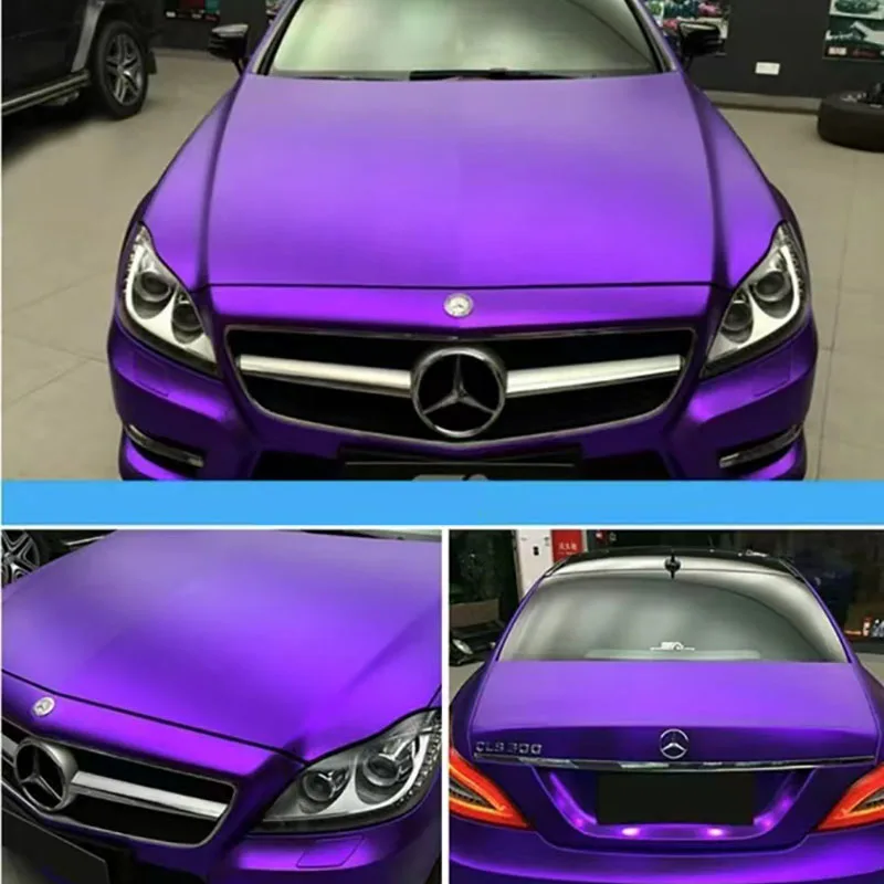 

1pc high quality purple ice film car color changing film, noble, elegant and charming feeling, personalize your car