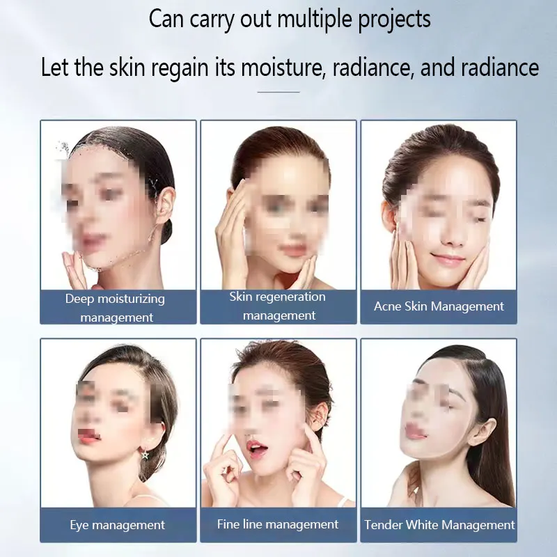 New Visual Large Bubble Deep Cleaning, Hydrating, Whitening and Moisturizing Multi functional Integrated Beauty Salon for Use