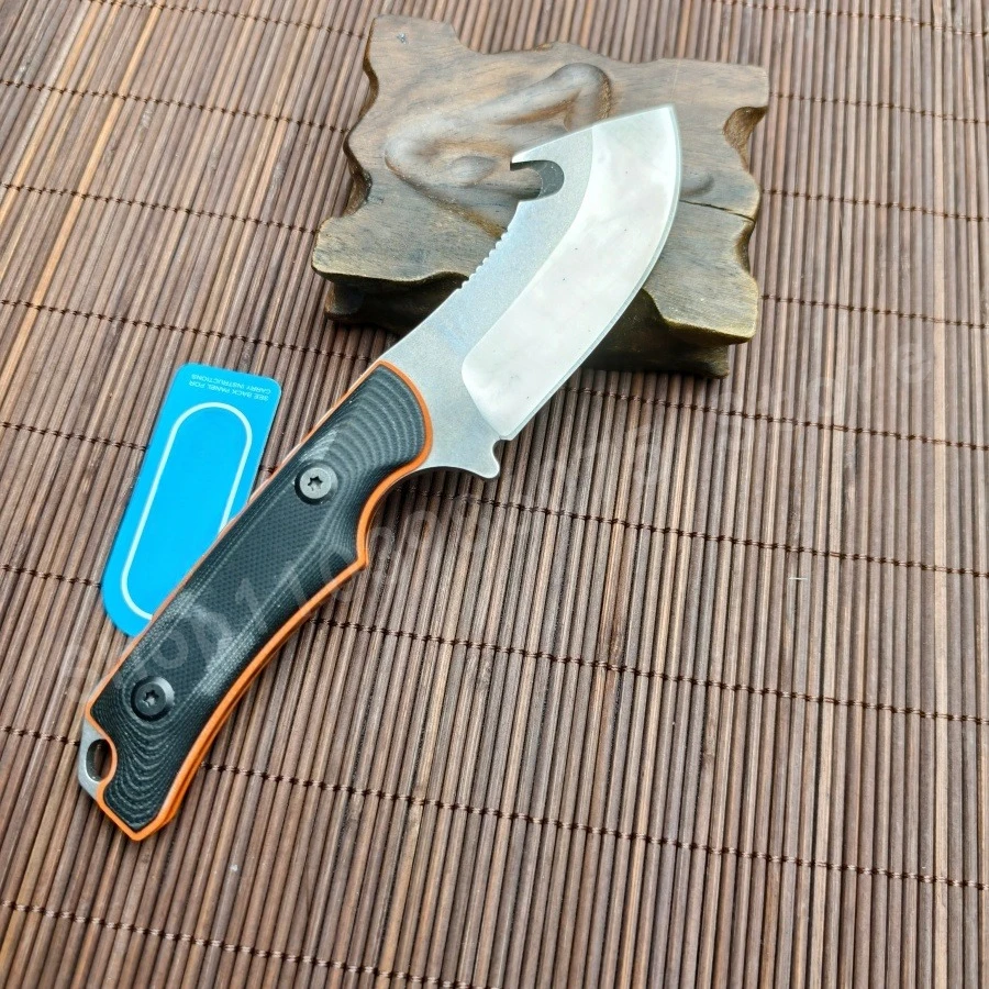

Нож для кемпинга BM 15018 с лезвием из стали 8Cr13Mov, нож для пикника, подходит для повседневного использования, экстренных ситуаций и практичной резки