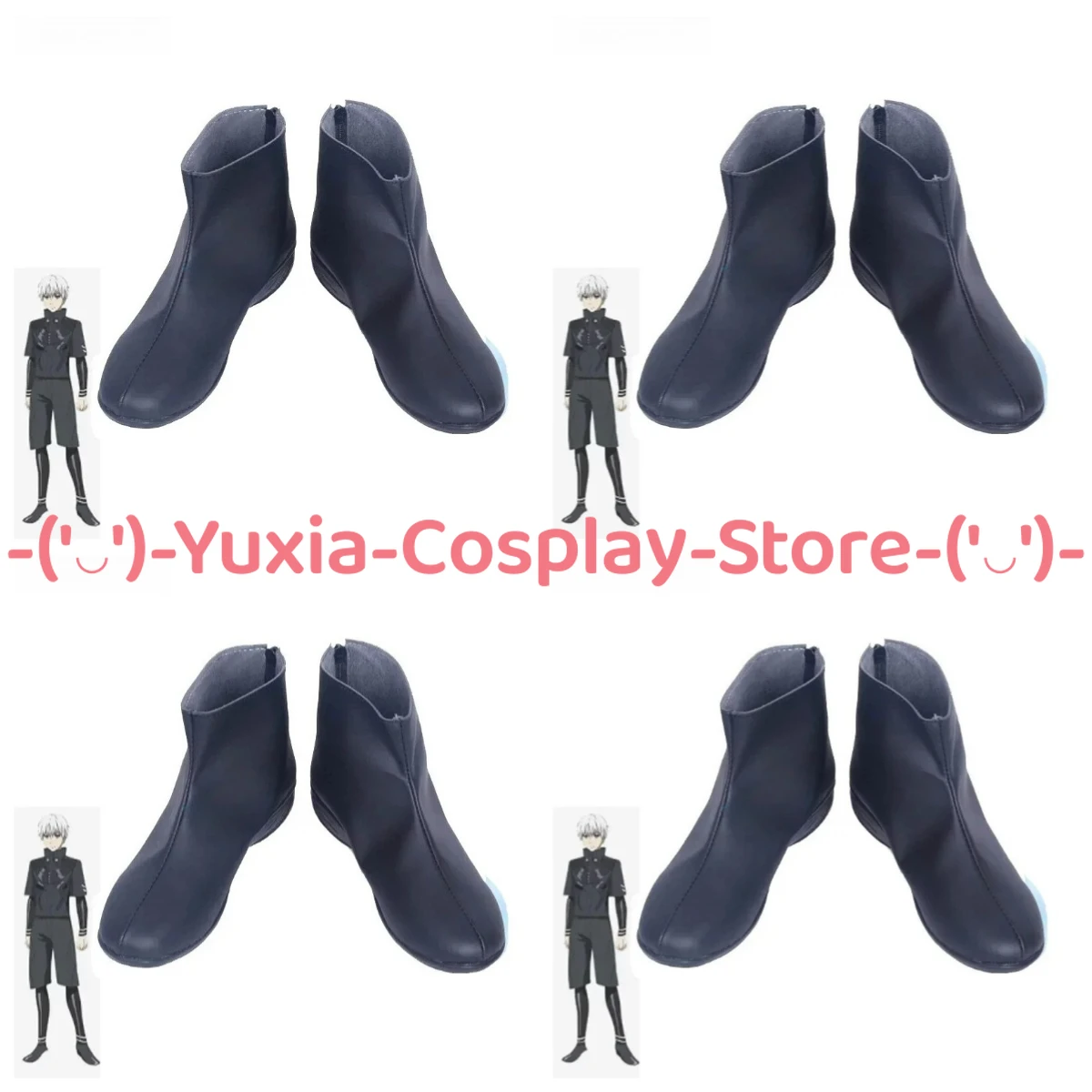 

Юксиакосплей! Tokyo Ghoul Kaneki Ken Обувь для косплея Аниме Игровой персонаж Опора Сапоги из искусственной кожи Хэллоуин Карнавальный костюм для вечеринки
