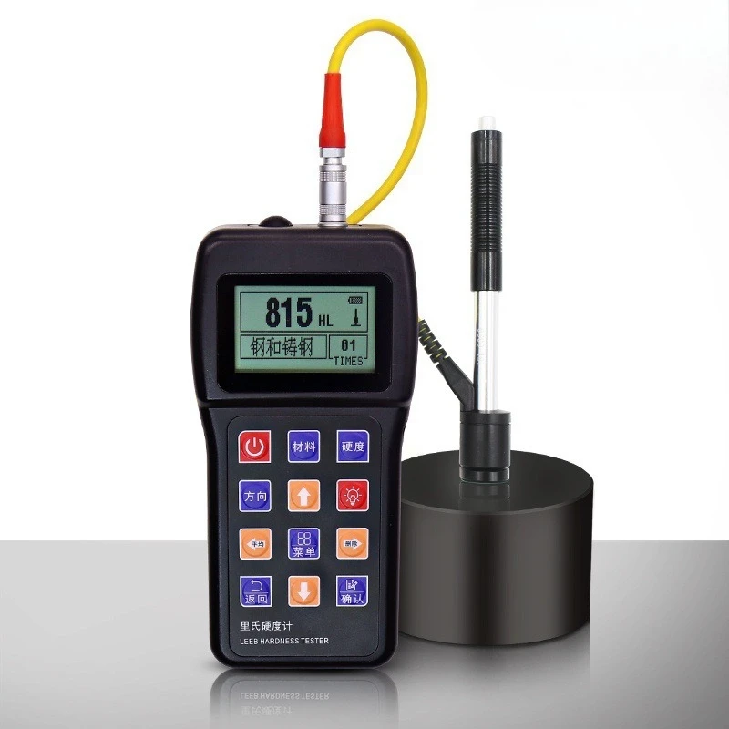 High precision Leeb hardness tester LCD large screen measurement stability, high linearity