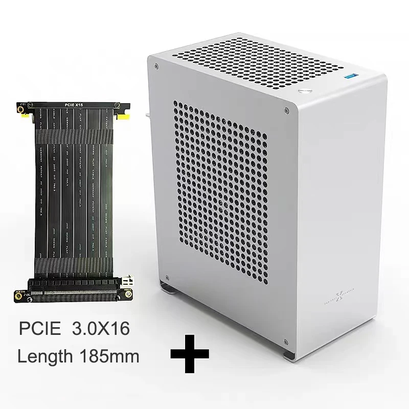 ZZAW A1P ITX Computer Case Aluminum Alloy Mini Small Chassis Air