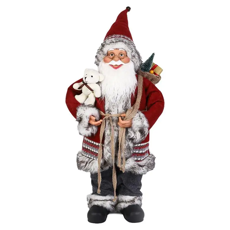 

Santa Claus Doll Innovative Figure Decoration For Gifts Decorations For Home Christmas Gifts For Kids Navidad Kerst Decor