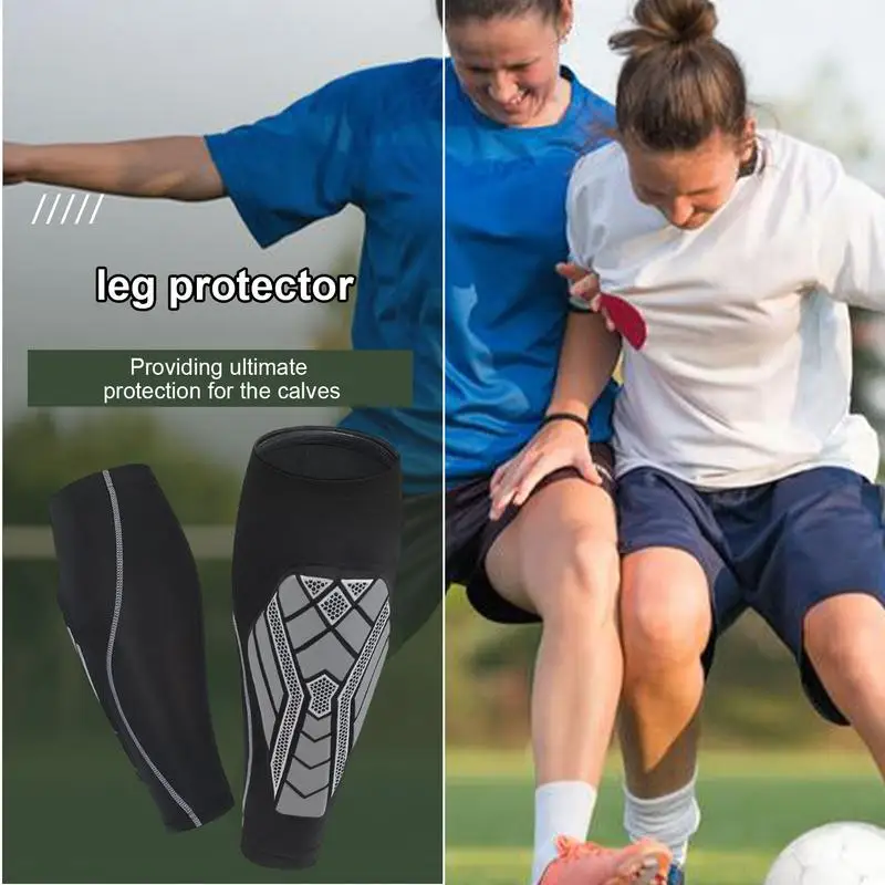 Shin Guards Soccer Adult Anti-Collision Football Shin Sleeves Protective Soccer Equipment Thickened Shin Sleeves Shin Splint