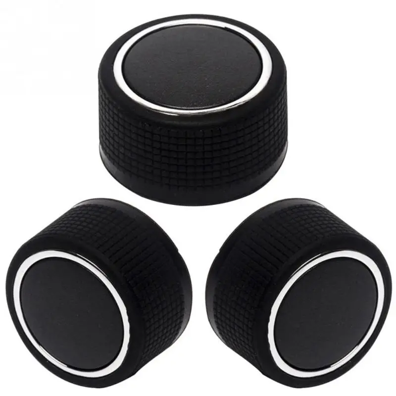 2Pcs Rear Radio Volume Control Knob Pair for Buick for Cadillac for GMC BR Car Parts