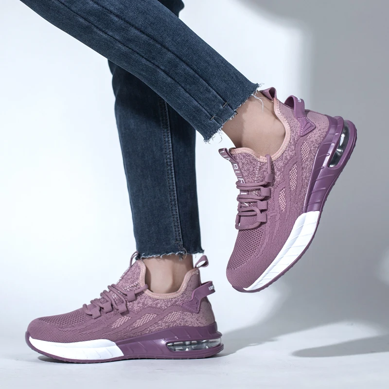 Leggero con scarpe antinfortunistiche con punta in acciaio moda Sneakers da lavoro traspiranti stivali di sicurezza stivali da donna a prova di