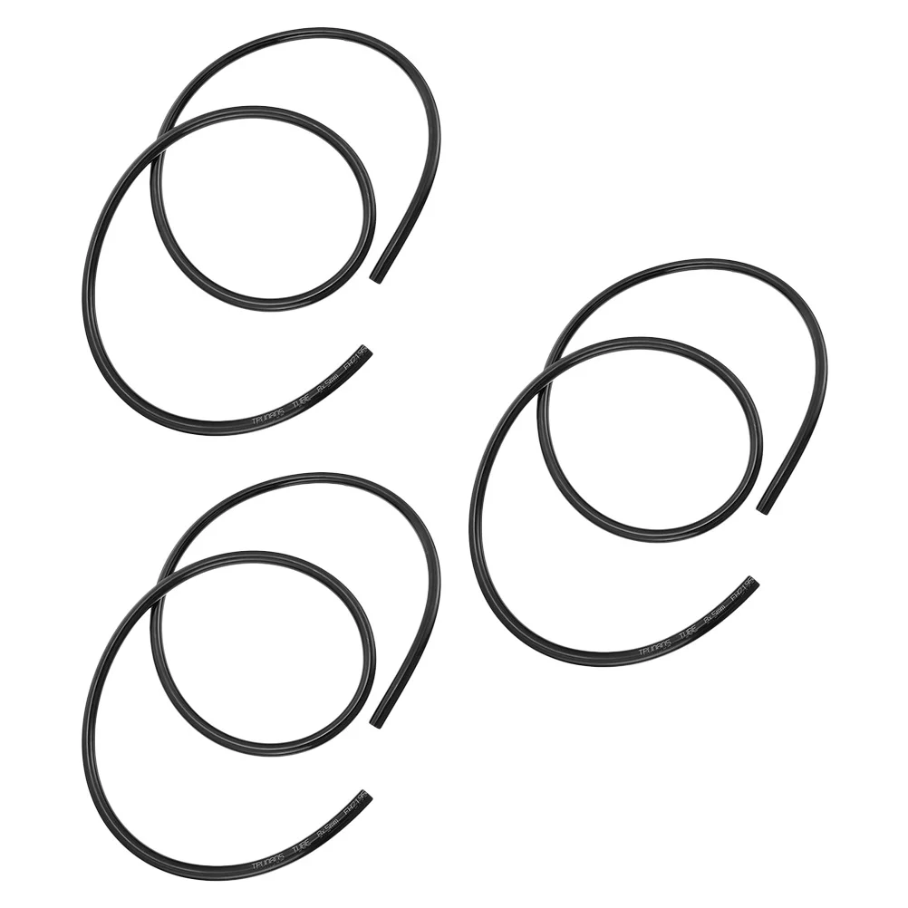 

3Pcs 1m PU Fuel Hose for Motorcycle Car Sturdy Trustworthy Professional Replacement Black Motorcycle Fuel Hose