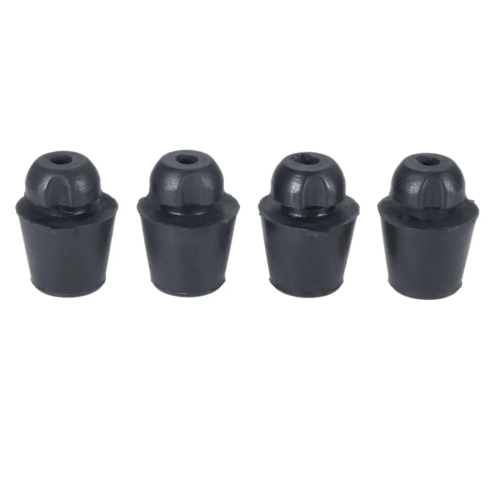 4Pcs Black Automotive Door Stopper Buffer Rubber Bands Cushion Pad Bumper for Hyundai Elantra Sonata Ix35 Auto Fasteners