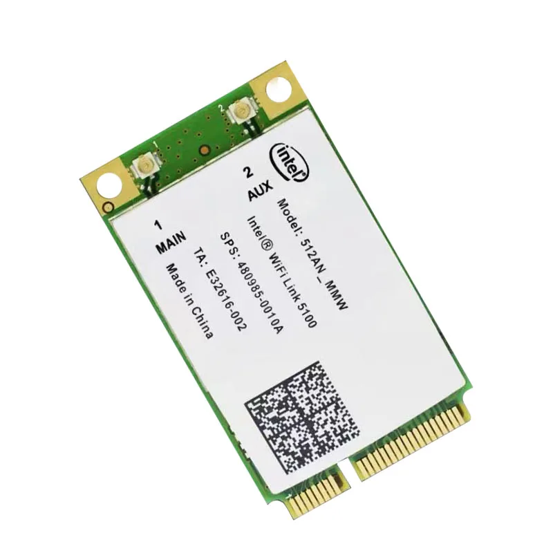 For 5100AN 512AN_MMW 5100 AGN 300Mbps Wireless WiFi Link Mini PCI-E card 802.11a/b/g/n 2.4Ghz 5GHz SPS 480985-001 506678-001