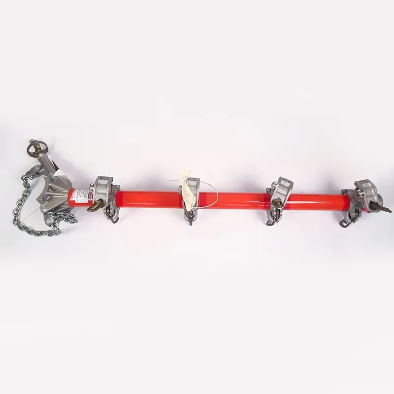 Insulated Cross Arm Bracket for Live Line Work High Voltage Electrical Power Distribution Tool Durable Fiberglass Material
