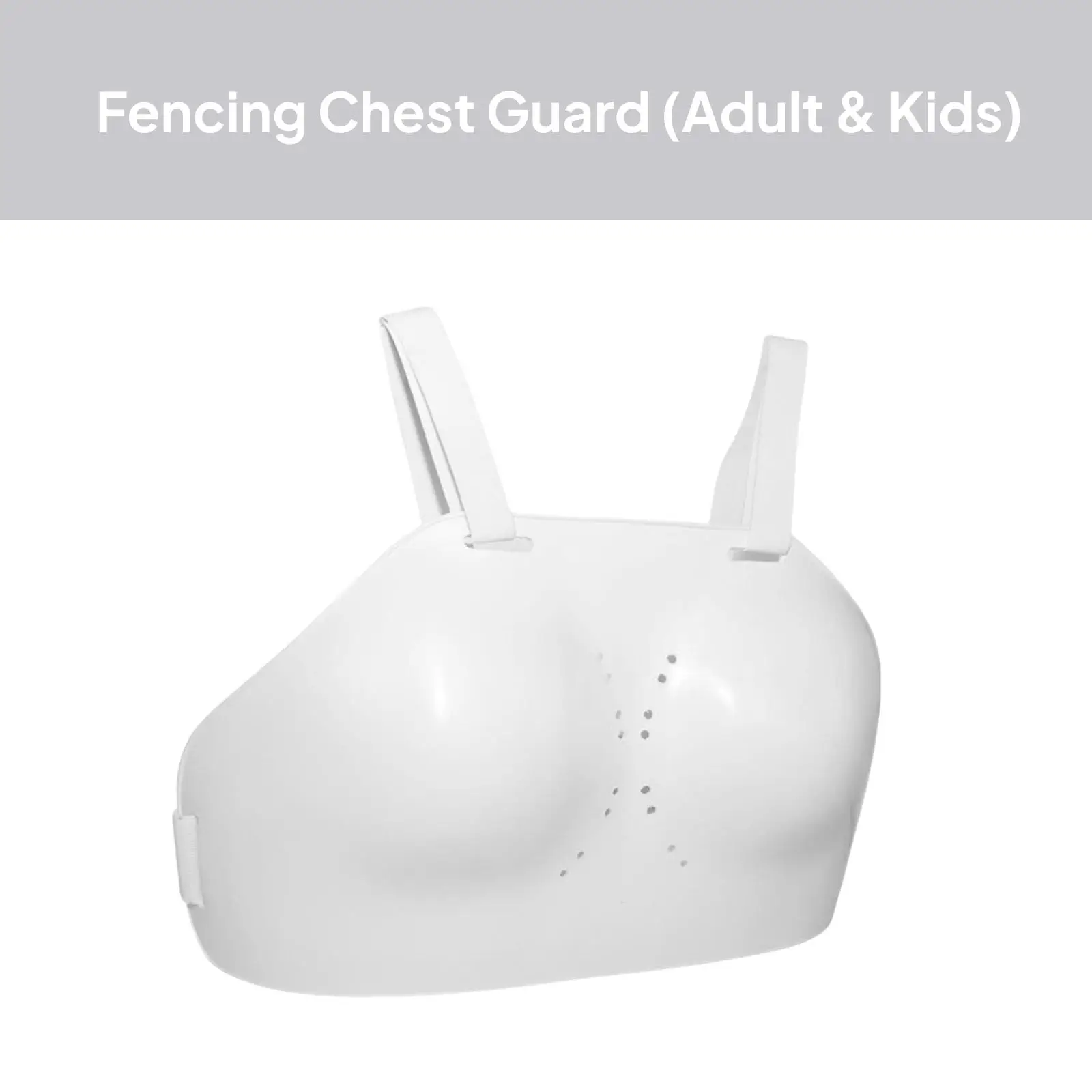 PVC Karate Chest Protector Unisex Fencing Sports Guard for Taekwondo MMA Boxing Sparring Training Adult Baseball Rugby Football