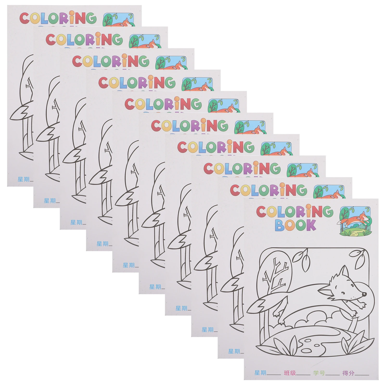 

10 Pcs Colored Sandpaper Kids Coloring for Drawing Supplies Kit Paint Sticks Guasha