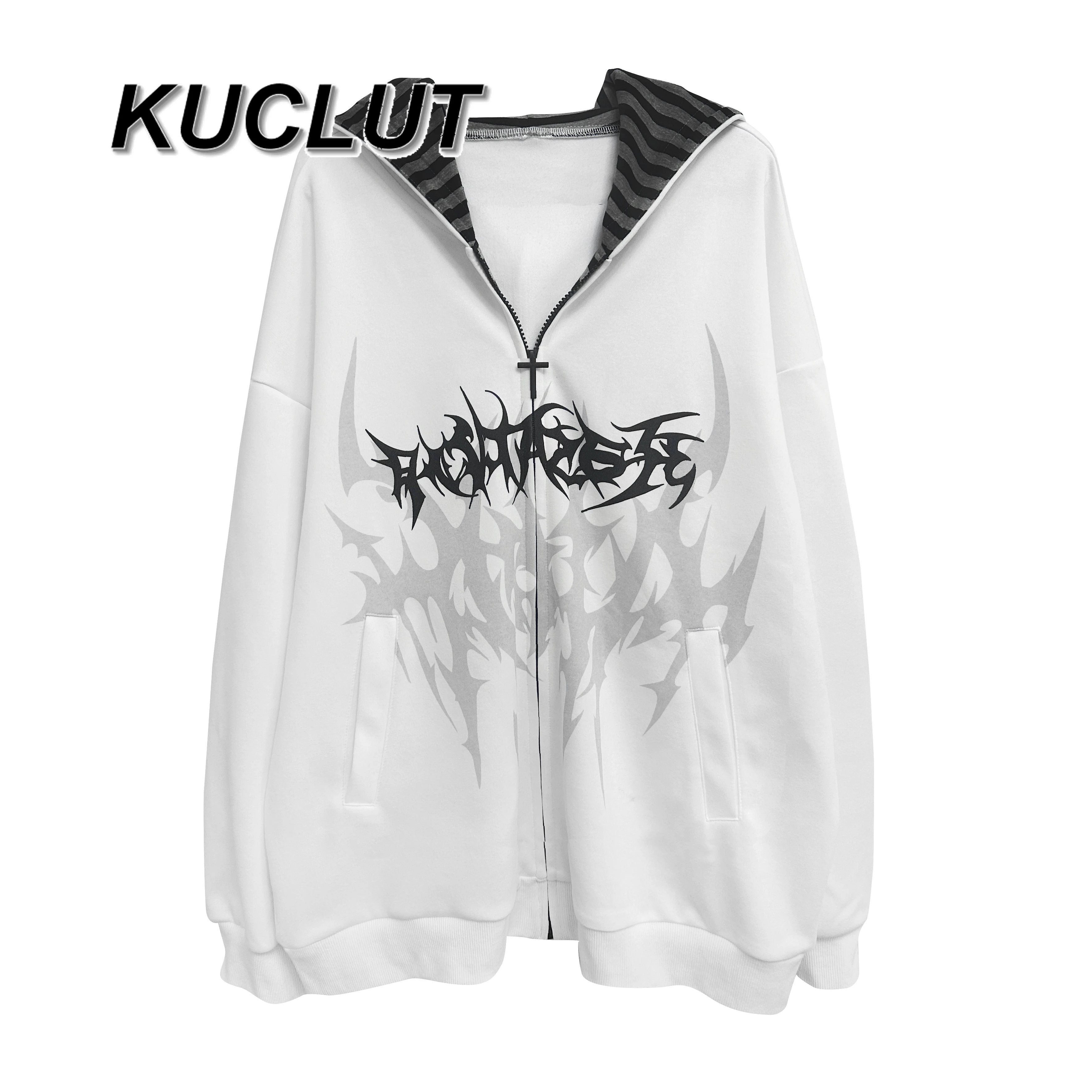 느슨한 후드 오리지널 후드 자켓 패션 짧은 자켓 일본식 여성 탑 봄, 가을 캐주얼 스웨터