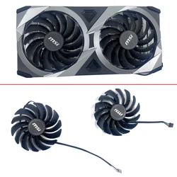 2PCS Cooling Fans 95mm PLD10010S12HH RTX3060 Ti GPU Fan For MSI RX 6700 XT GTX1650 1660 SUPER  RTX 2060 RTX 3060 RTX3070 VENTUS