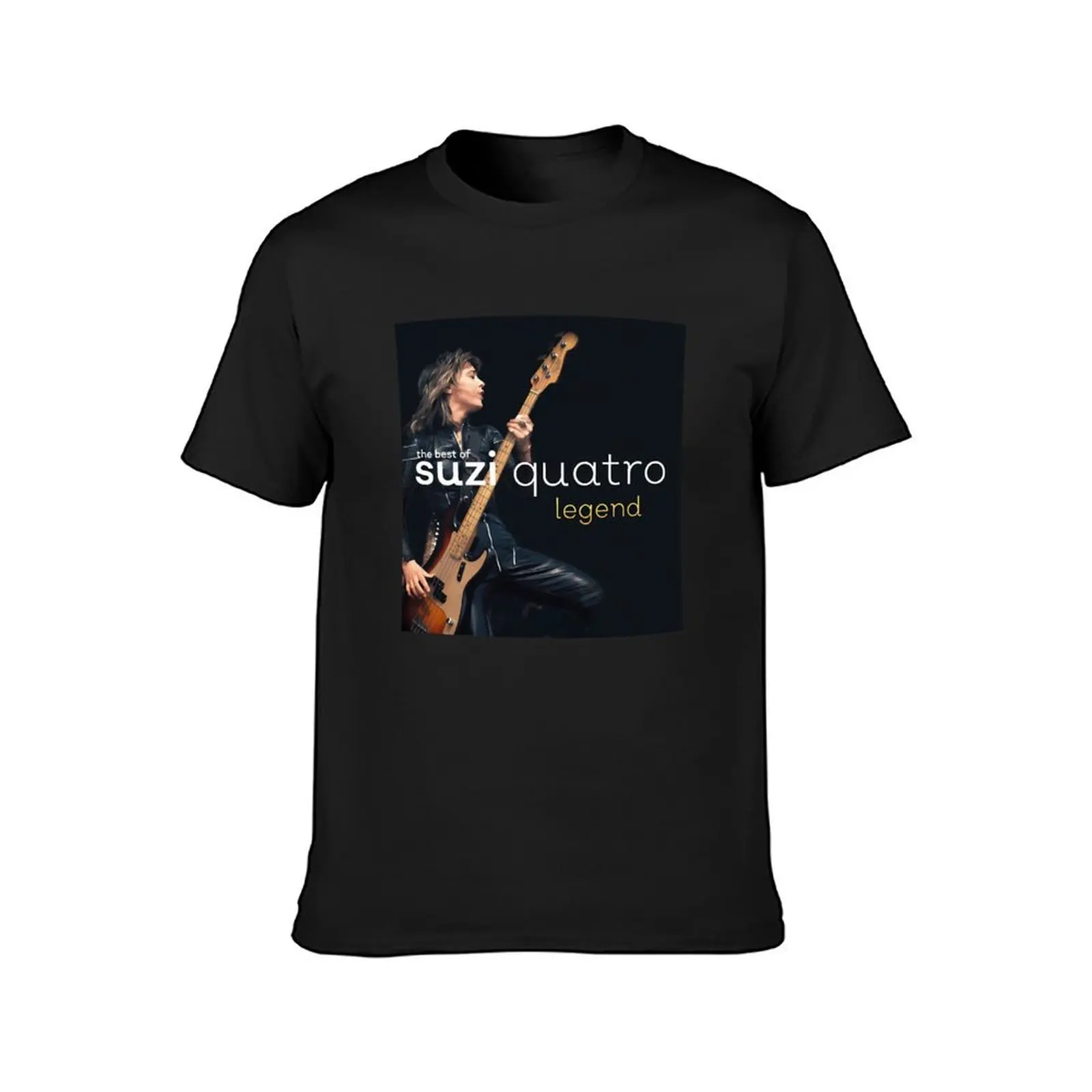 Suzi Quatro Legend T-Shirt boys whites tops graphics mens graphic t-shirts hip hop