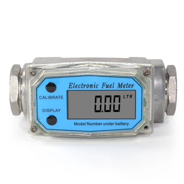 k24 turbine water diesel petrol gasoline oil flow meter