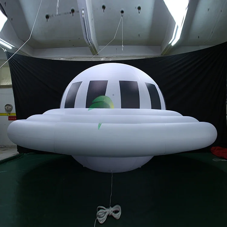 

Большой надувной НЛО, уличная красота Чен, спортивные игрушки, тема космического корабля, подвеска с дистанционным управлением, воздушная модель