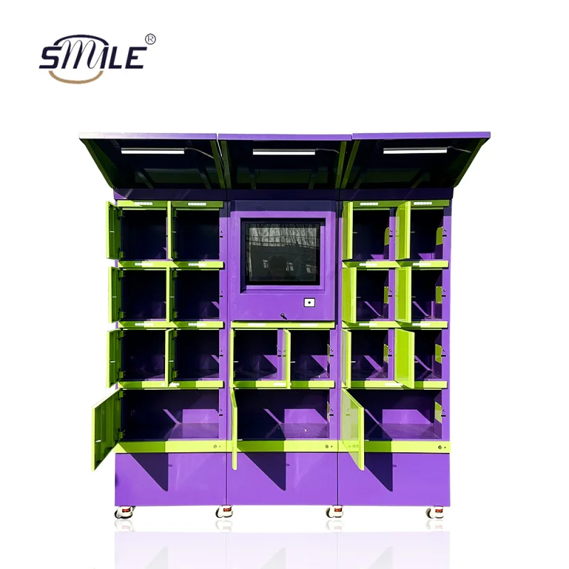 custom.Intelligent Self-Service Locker Parcel Storage Cabinet Mailbox