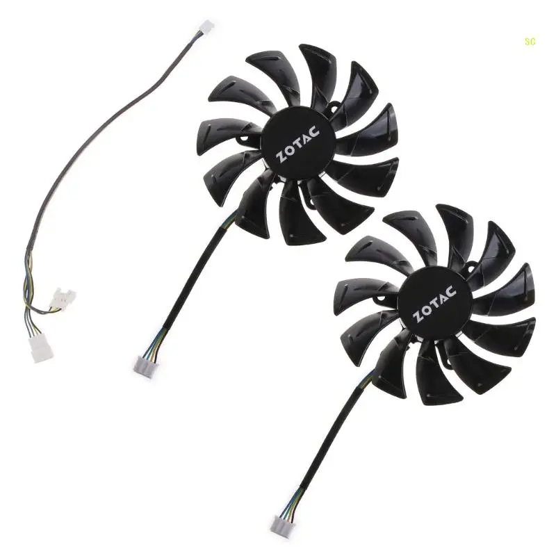 88mm GA92S2U 4Pin 12V VGA Fan Graphics Card Cooling Fan for GeForce 3060TI Dropshipping