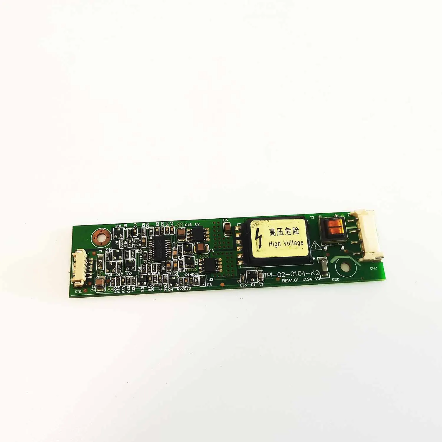 Hoogspanningsbalk TPI-02-0104-K2 Rev: 1.01 UL94-V0 Rohs J-2 E319202 Omvormer