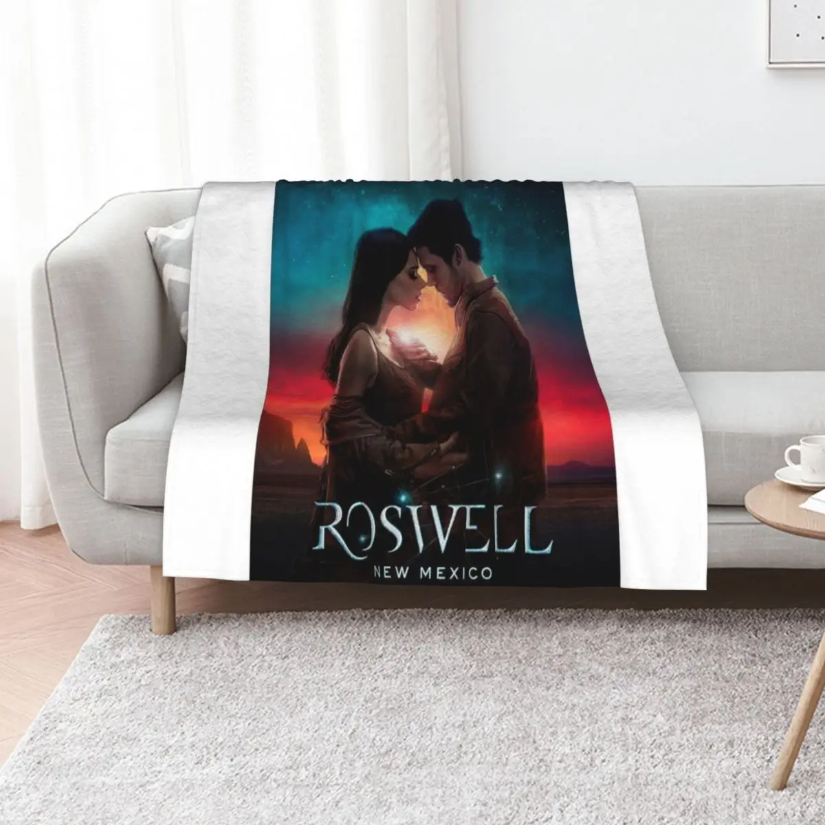 

Roswell, New Mexico Throw Blanket Giant Sofa Softest For Sofa Thin Decoratives Blankets