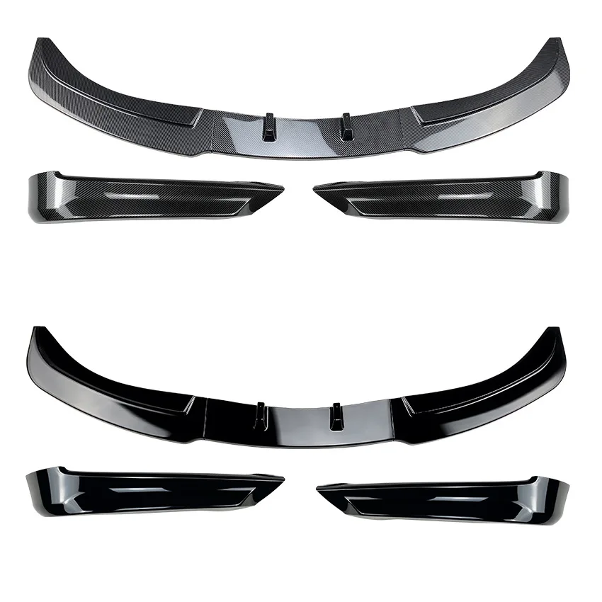 Car Front Bumper Lip Spoiler Splitter Canard Diffuser for BMW 3 Series E90 E91 318i 325i 330i 2005 2006 2007 2008 LCI Tuning - view 6