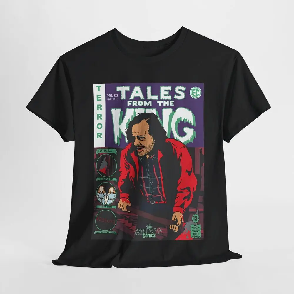 The Shinning Tales From Stephen King Horror Comic T Shirt Unisex Heavy Cotton