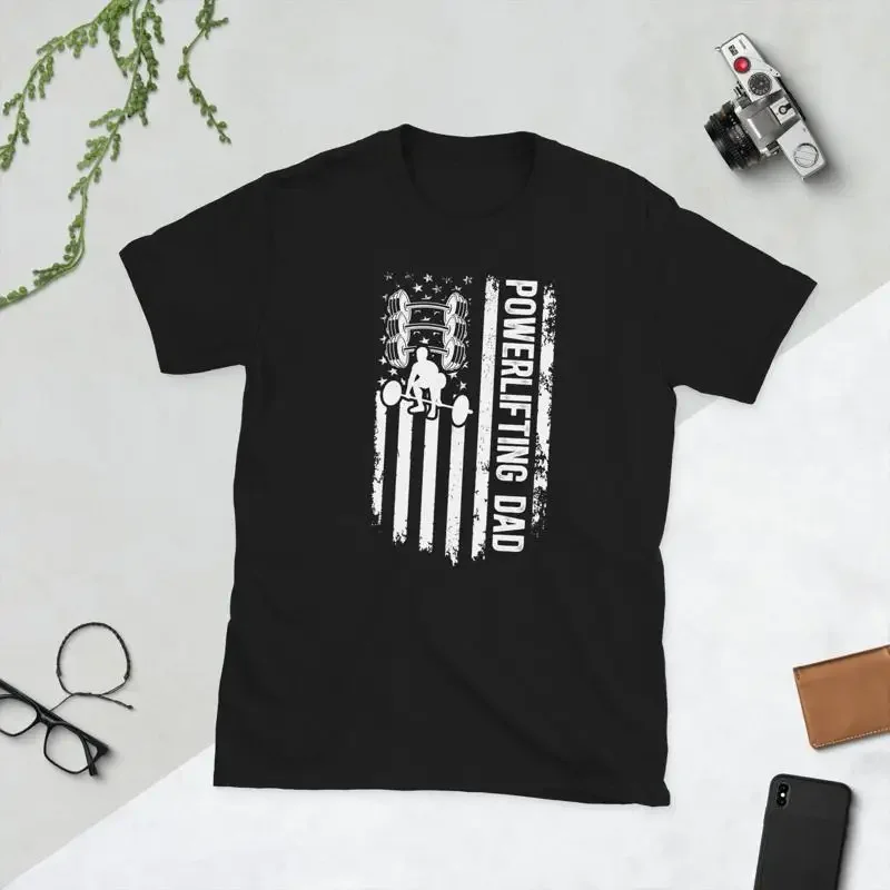 Proud Powerlifting Dad Of A Powerlifter Father T Shirt
